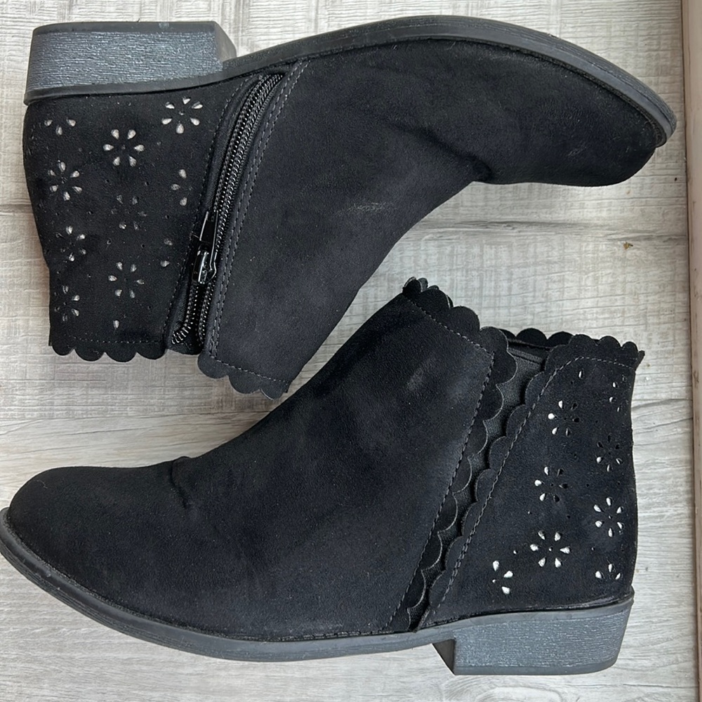 Black booties